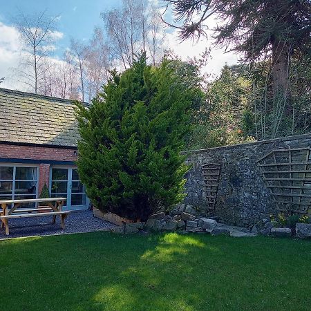 The West Wing At Eriviat Hall Hot Tub Henllan  エクステリア 写真