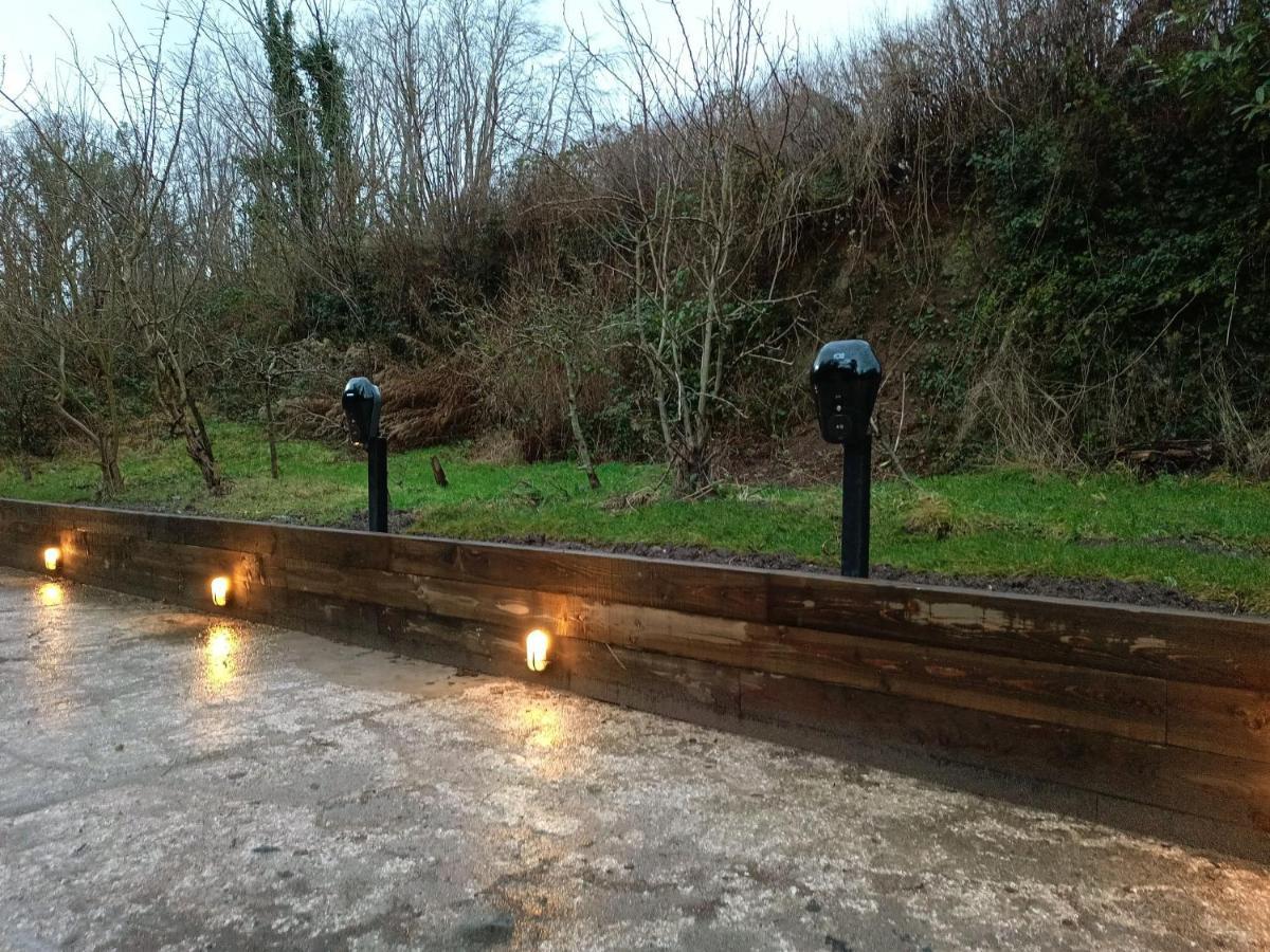 The West Wing At Eriviat Hall Hot Tub Henllan  エクステリア 写真